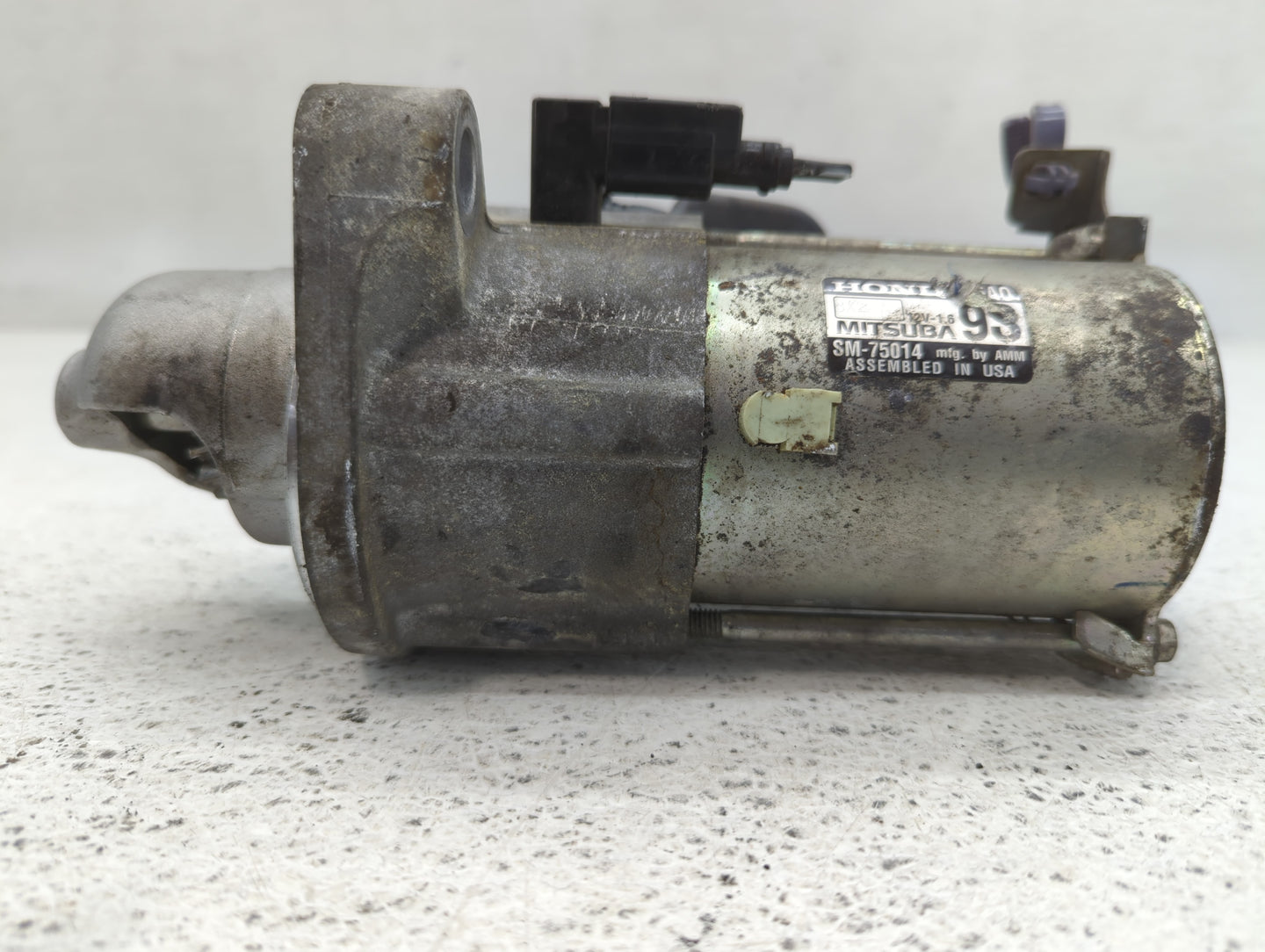 2018-2020 Honda Accord Car Starter Motor Solenoid OEM P/N:SM-75014 Fits Fits 2018 2019 2020 OEM Used Auto Parts - Oemusedaut