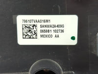 2018-2020 Honda Accord Climate Control Module Temperature AC/Heater Replacement P/N:79610TVAA016M1 0659B1 102736 Fits OEM Us