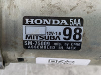 2016-2017 Honda Civic Car Starter Motor Solenoid OEM P/N:SM-75009 Fits Fits 2016 2017 2020 OEM Used Auto Parts - Oemusedauto