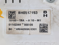 2019-2021 Honda Civic Instrument Cluster Speedometer Gauges P/N:78100-TBA-A110-M1 Fits Fits 2019 2020 2021 OEM Used Auto Par