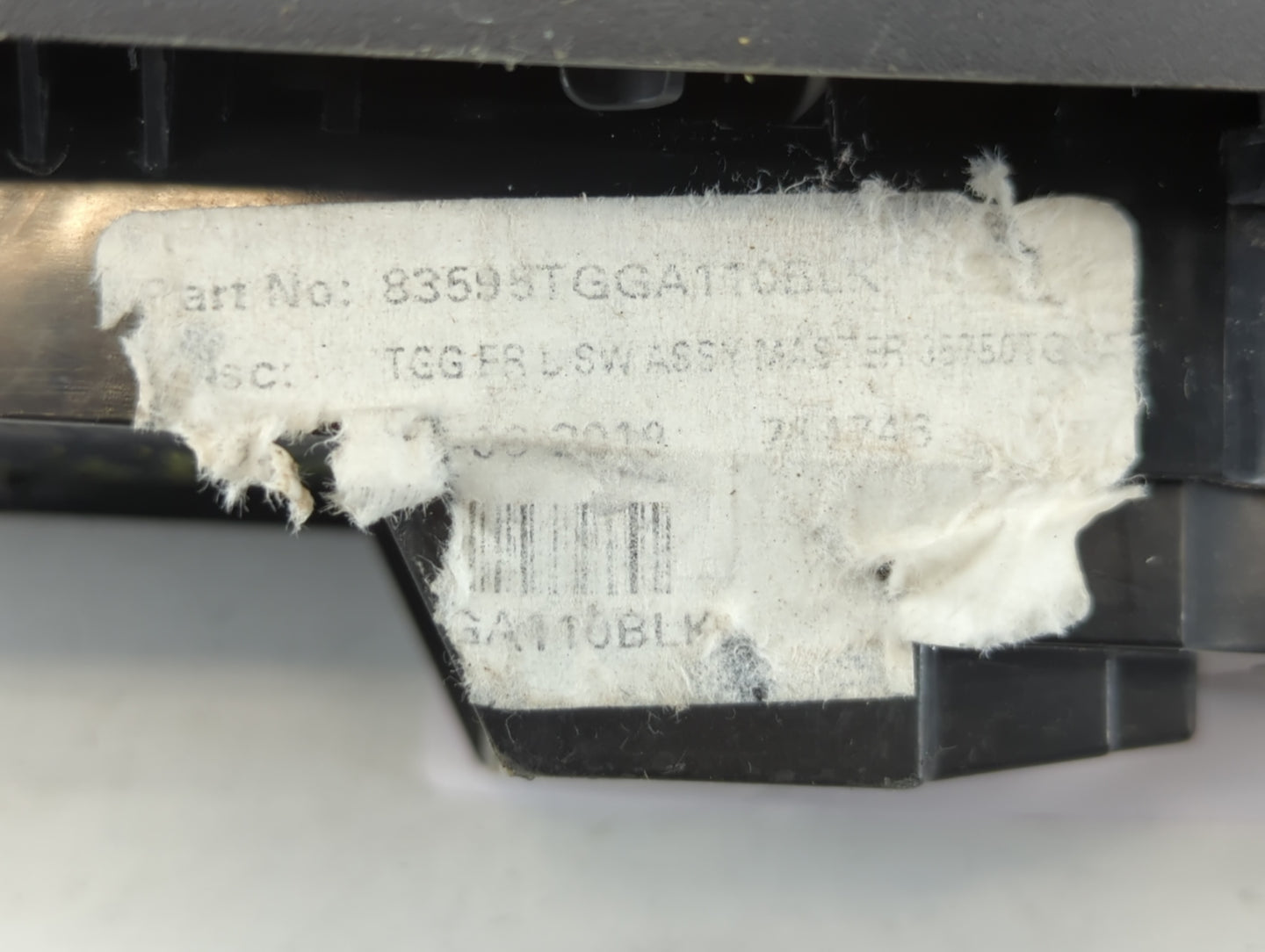 2017-2021 Honda Civic Master Power Window Switch Replacement Driver Side Left P/N:83595TGGA1 Fits Fits 2017 2018 2019 2020 2