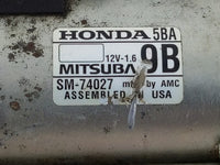 2016-2021 Honda Civic Car Starter Motor Solenoid OEM P/N:SM-74027 Fits Fits 2016 2017 2018 2019 2020 2021 OEM Used Auto Part