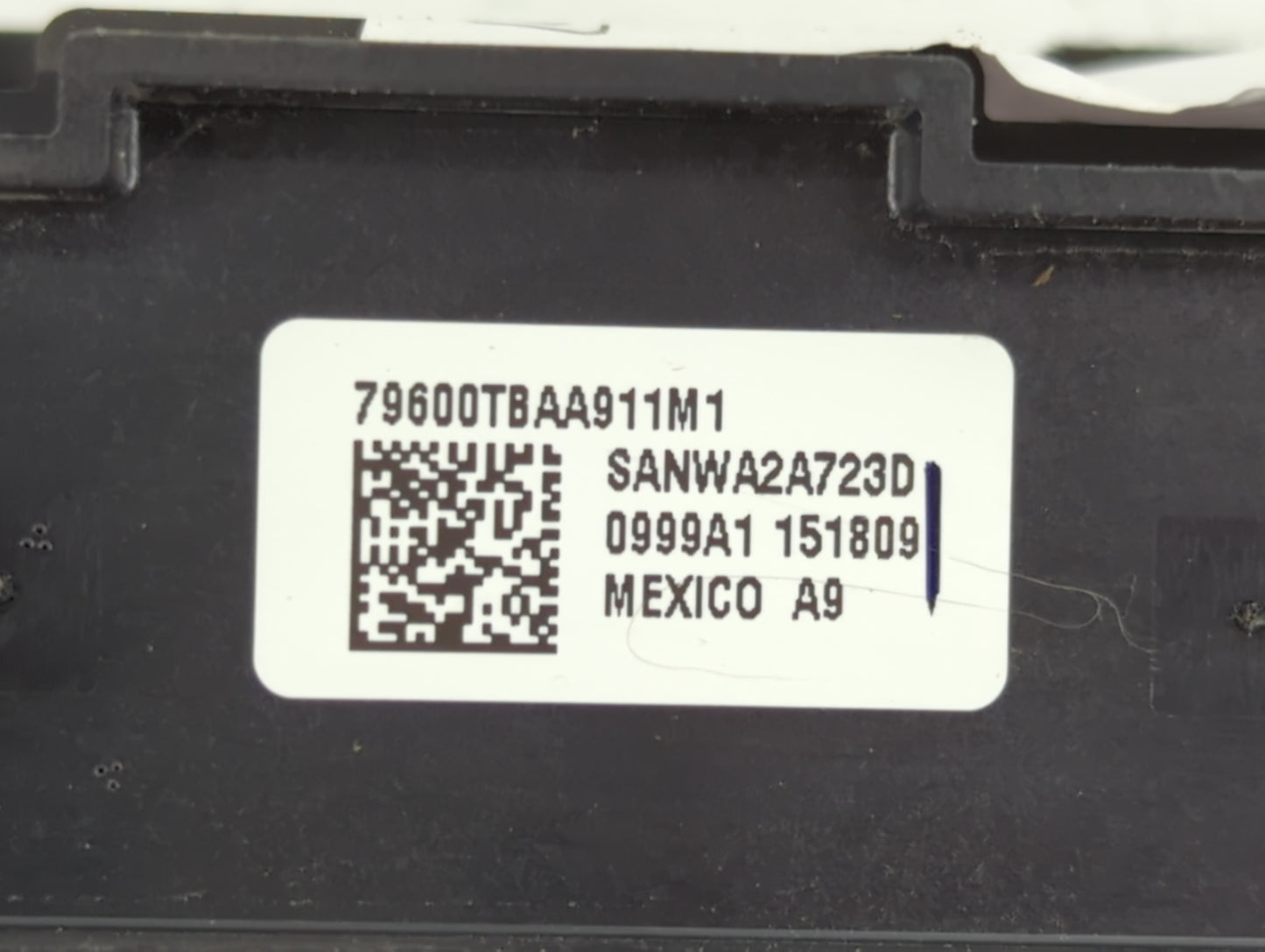 2019-2021 Honda Civic Climate Control Module Temperature AC/Heater Replacement P/N:79600TBAA911M1 Fits Fits 2019 2020 2021 O