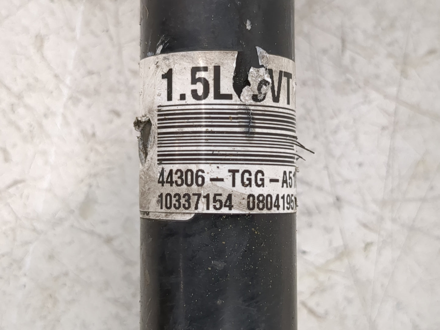 2019 Honda Civic Axle Shaft Front Driver Cv C/v - Oemusedautoparts1.com