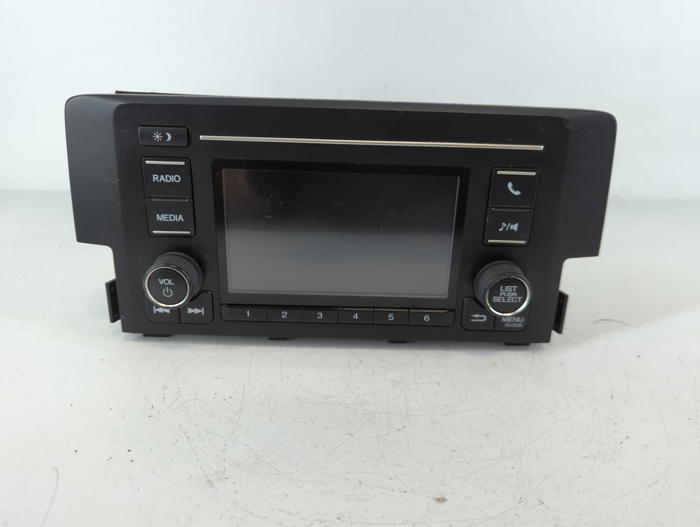 2019-2021 Honda Civic Radio AM FM Cd Player Receiver Replacement P/N:39100-TBA-A41 Fits Fits 2019 2020 2021 OEM Used Auto Pa