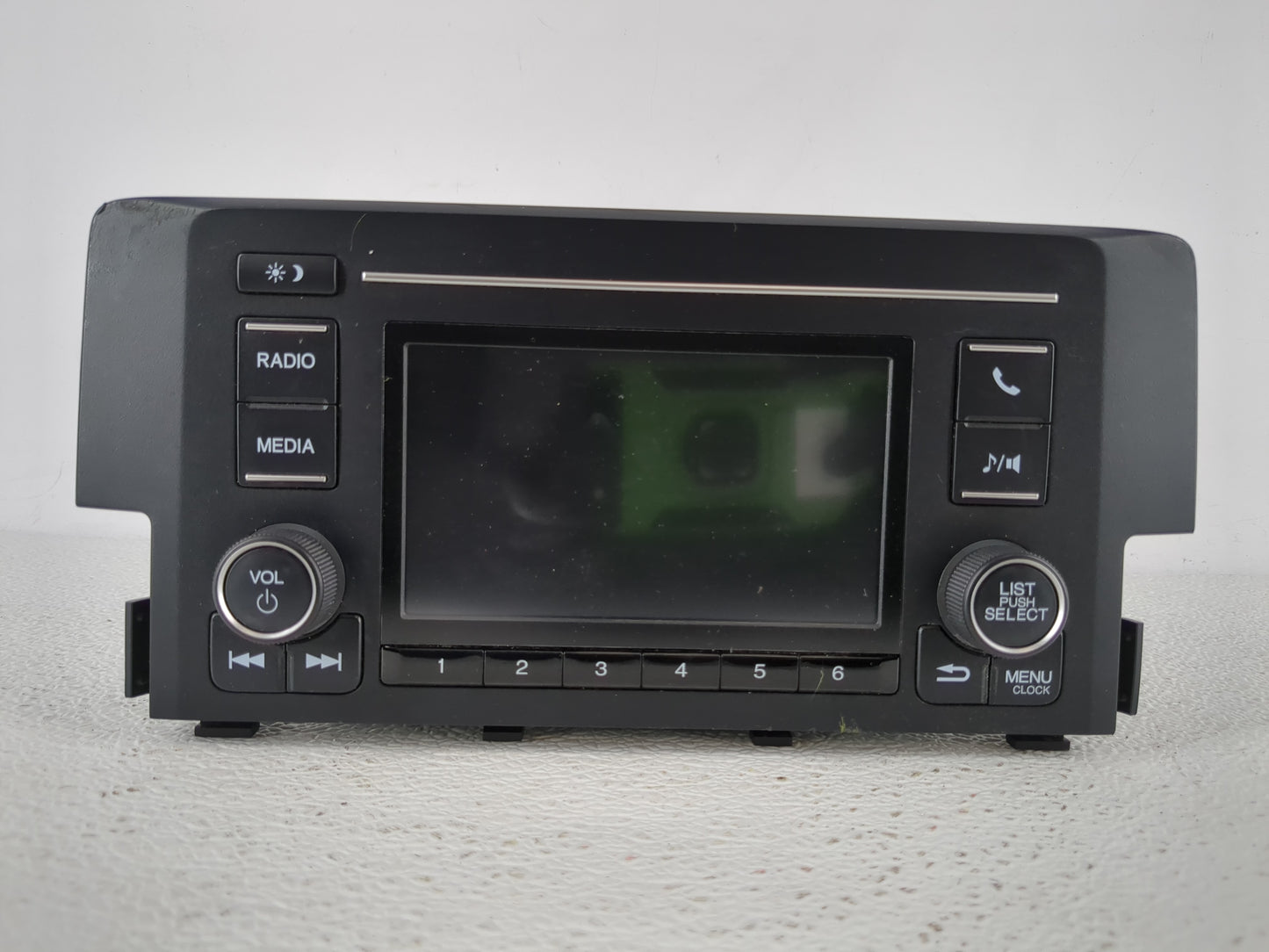 2019-2020 Honda Civic Radio AM FM Cd Player Receiver Replacement P/N:39100-TBA-A41 Fits Fits 2019 2020 OEM Used Auto Parts -