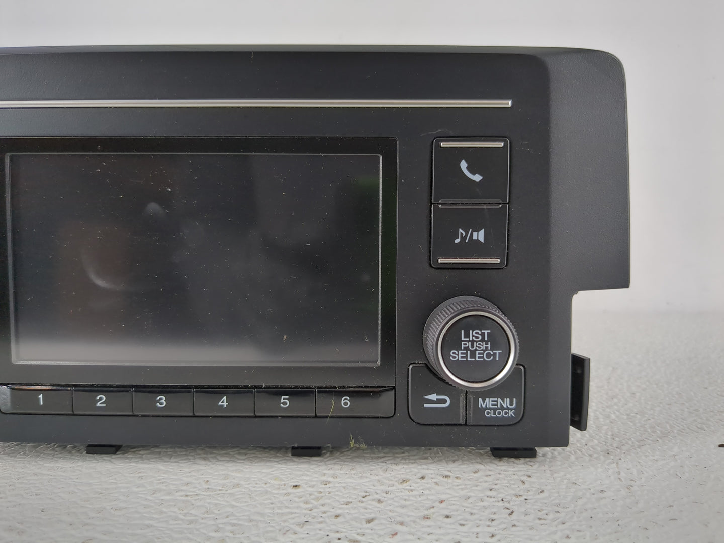 2019-2020 Honda Civic Radio AM FM Cd Player Receiver Replacement P/N:39100-TBA-A41 Fits Fits 2019 2020 OEM Used Auto Parts -