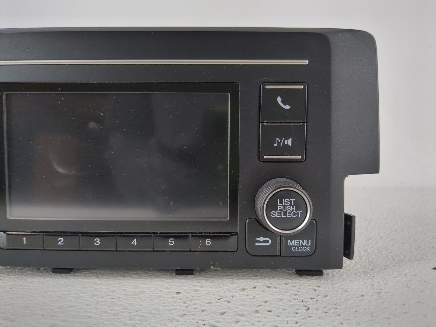 2019-2020 Honda Civic Radio AM FM Cd Player Receiver Replacement P/N:39100-TBA-A41 Fits Fits 2019 2020 OEM Used Auto Parts -