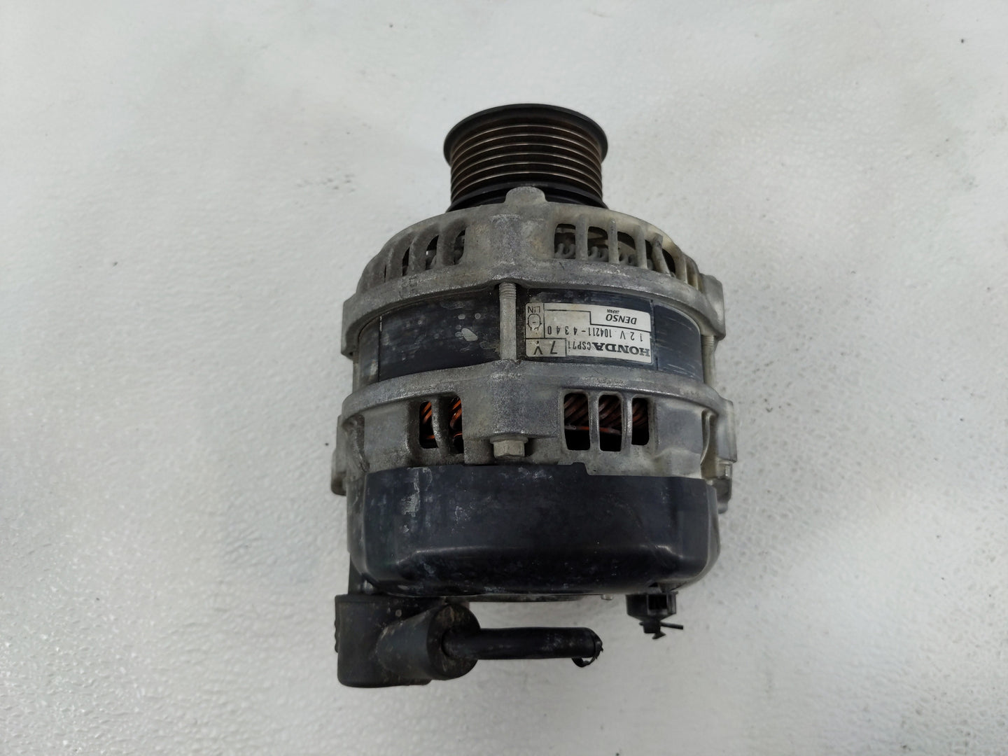 2017-2022 Honda Civic Alternator Replacement Generator Charging Assembly Engine OEM P/N:104211-4340 Fits OEM Used Auto Parts