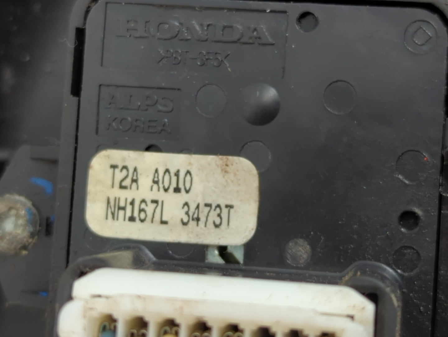 2016-2018 Honda Civic Master Power Window Switch Replacement Driver Side Left P/N:T2A A010 Fits Fits 2016 2018 OEM Used Auto