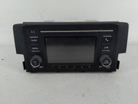 2019-2021 Honda Civic Radio AM FM Cd Player Receiver Replacement P/N:39100-TBA-A41 Fits Fits 2019 2020 2021 OEM Used Auto Pa