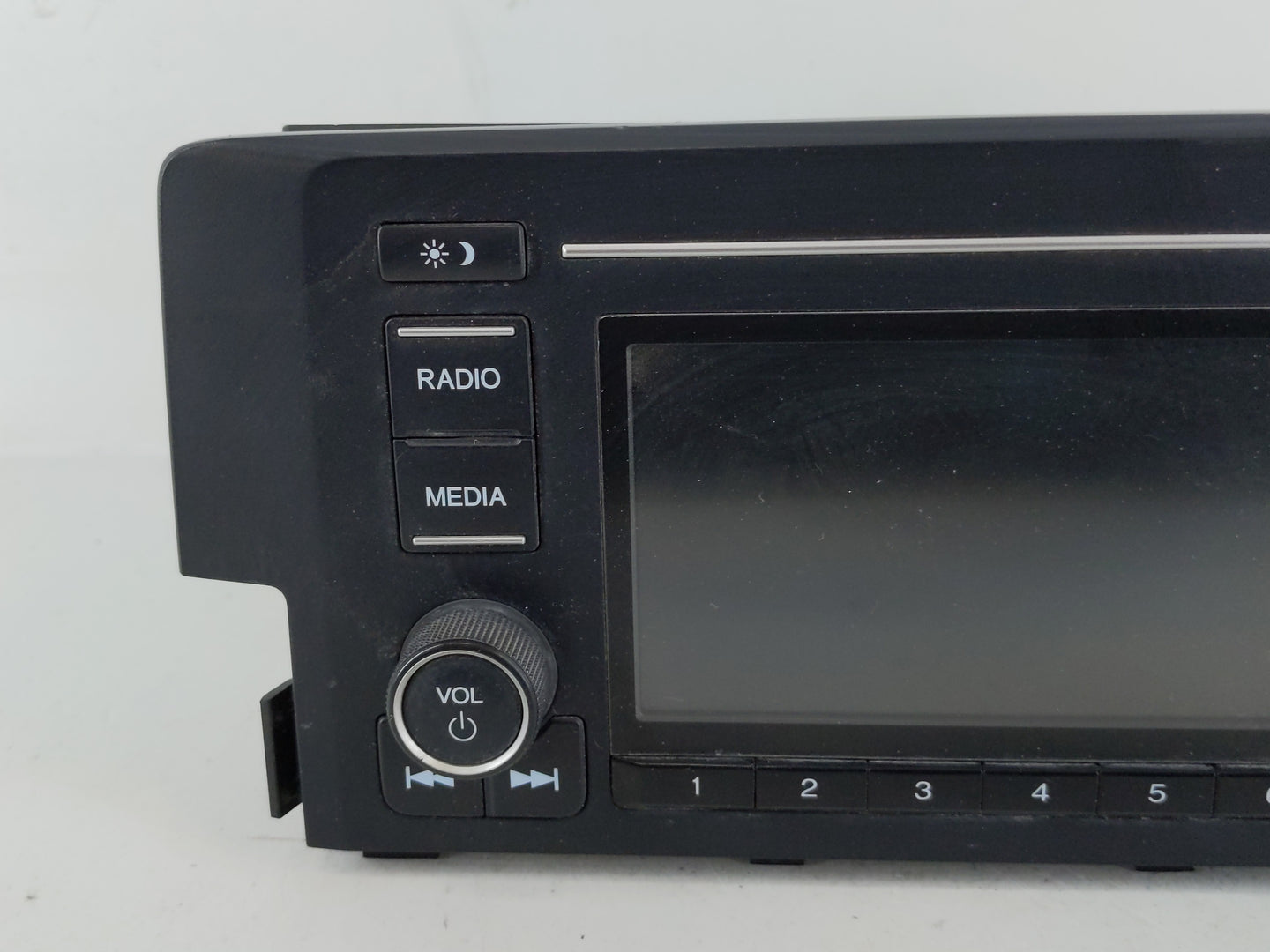 2019-2021 Honda Civic Radio AM FM Cd Player Receiver Replacement P/N:39100-TBA-A41 Fits Fits 2019 2020 2021 OEM Used Auto Pa