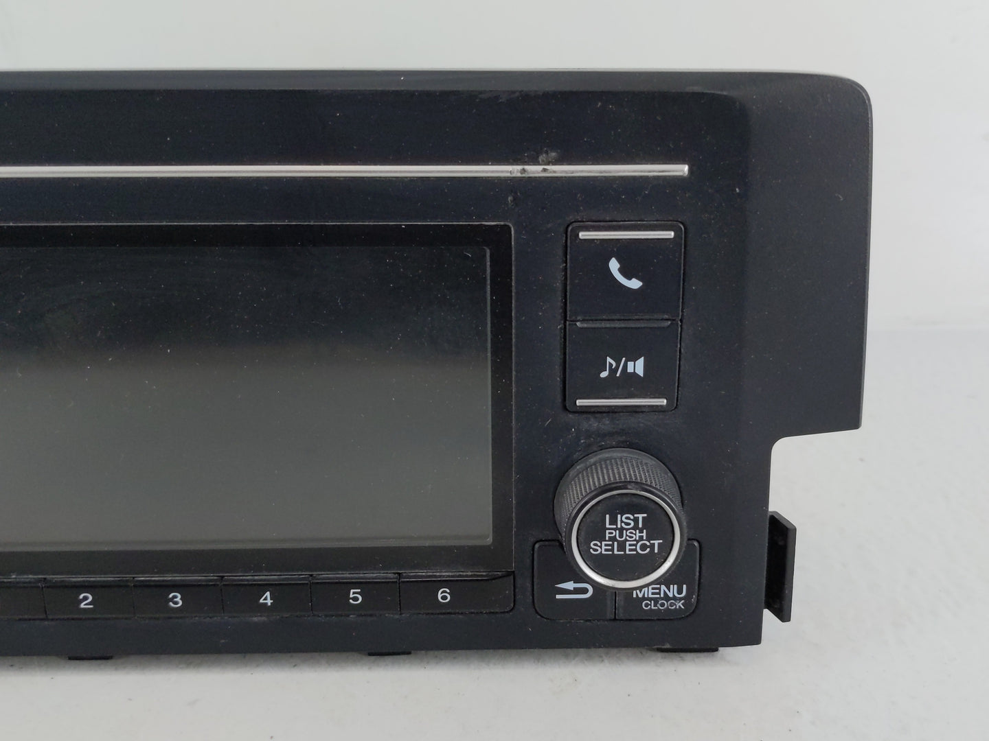2019-2021 Honda Civic Radio AM FM Cd Player Receiver Replacement P/N:39100-TBA-A41 Fits Fits 2019 2020 2021 OEM Used Auto Pa
