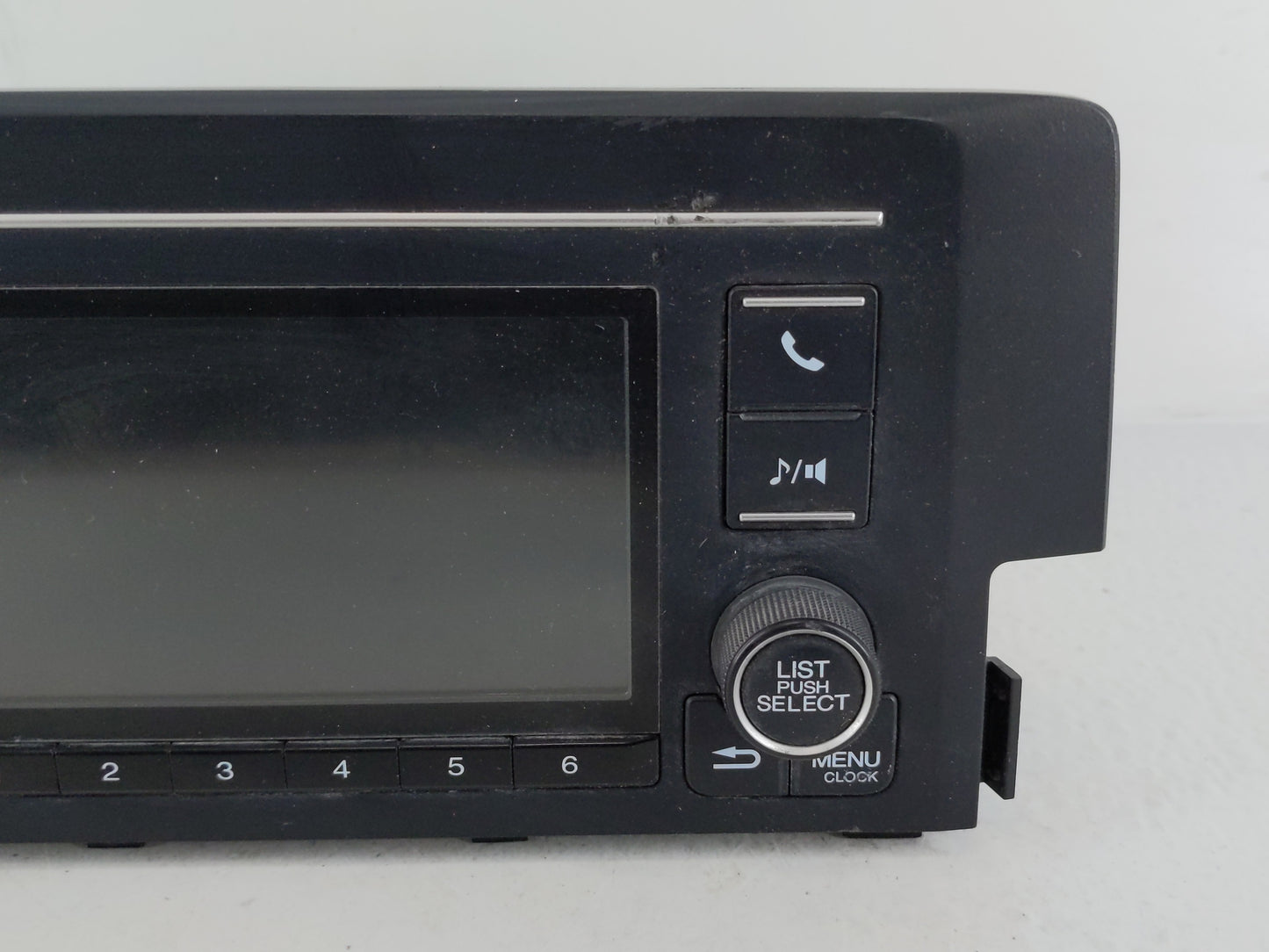 2019-2021 Honda Civic Radio AM FM Cd Player Receiver Replacement P/N:39100-TBA-A41 Fits Fits 2019 2020 2021 OEM Used Auto Pa