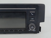 2019-2021 Honda Civic Radio AM FM Cd Player Receiver Replacement P/N:39100-TBA-A41 Fits Fits 2019 2020 2021 OEM Used Auto Pa