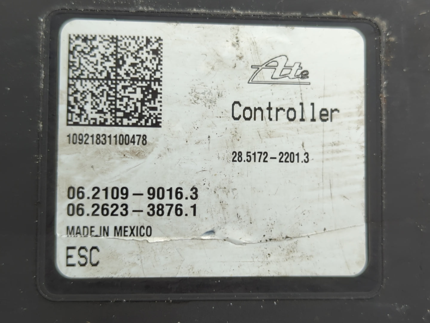 2019 Honda Civic ABS Pump Control Module Replacement P/N:57110TBF C020M1 971913474 Fits OEM Used Auto Parts - Oemusedautopar