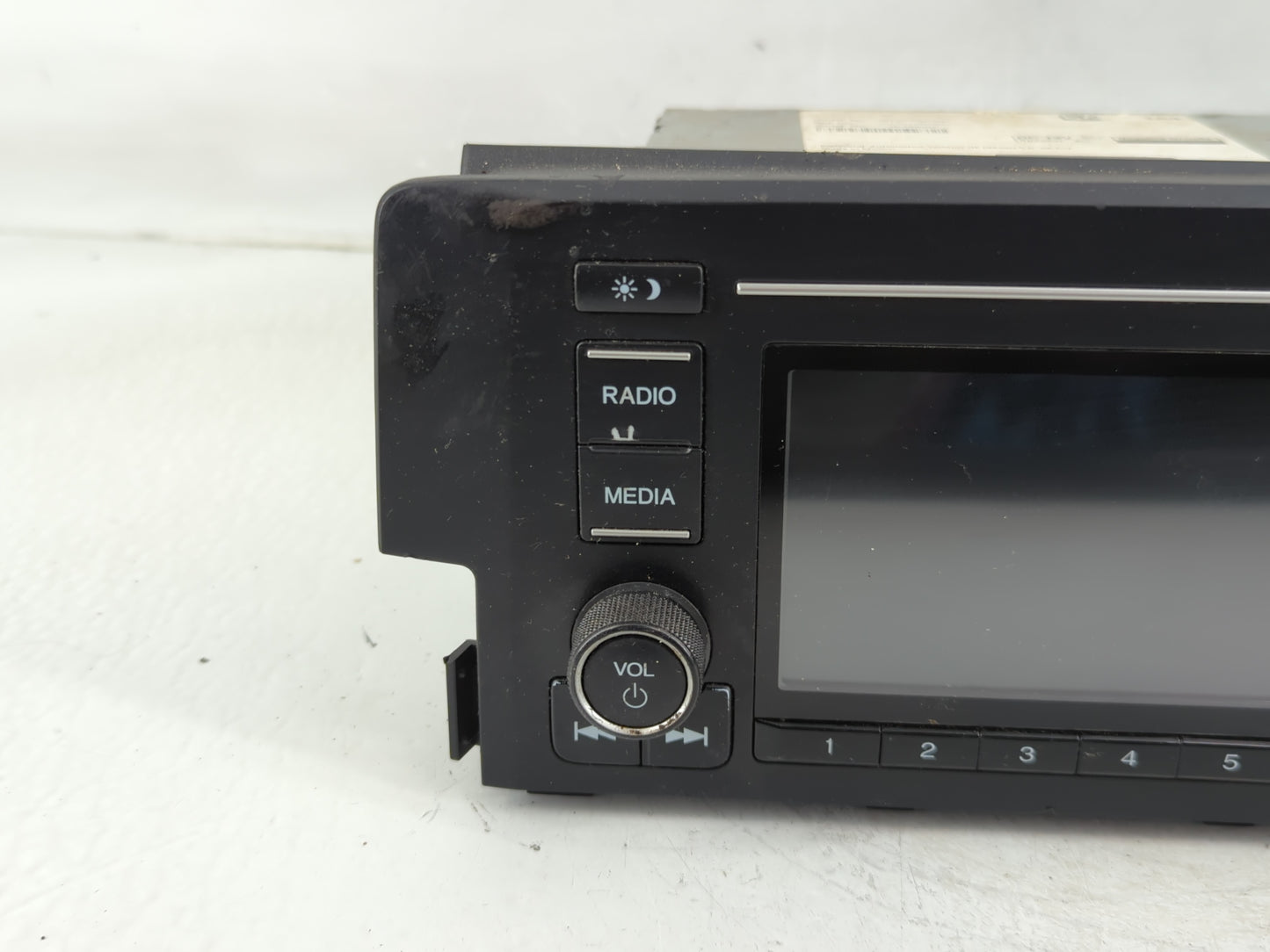 2019-2021 Honda Civic Radio AM FM Cd Player Receiver Replacement P/N:39100-TBA-A41 Fits Fits 2019 2020 2021 OEM Used Auto Pa