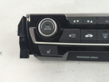 2019-2021 Honda Civic Climate Control Module Temperature AC/Heater Replacement P/N:79600TBAA911M1 Fits Fits 2019 2020 2021 OEM Used Auto Parts