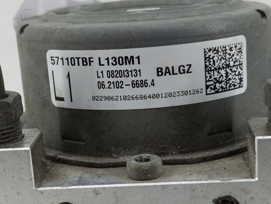 2019 Honda Civic ABS Pump Control Module Replacement P/N:06.2102-6686.4 57110TBF L130M1 Fits OEM Used Auto Parts