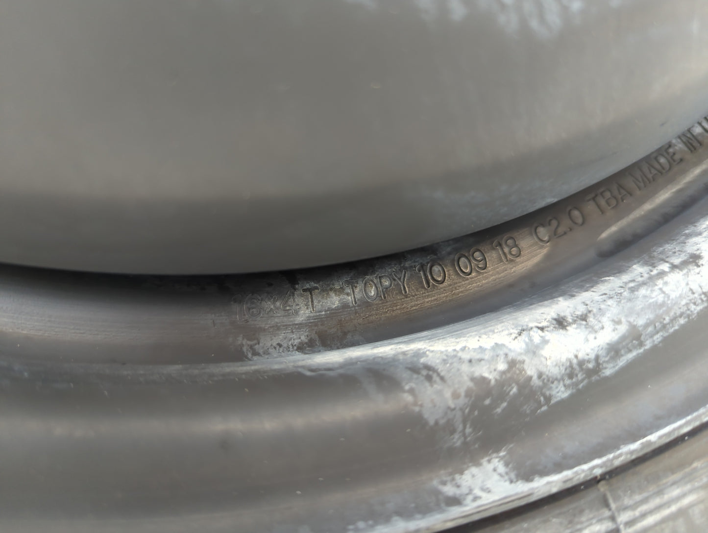 2019 Honda Civic Spare Donut Tire Wheel Rim Oem - Oemusedautoparts1.com