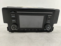 2019-2021 Honda Civic Radio AM FM Cd Player Receiver Replacement P/N:39100-TBA-A41 Fits Fits 2019 2020 2021 OEM Used Auto Pa