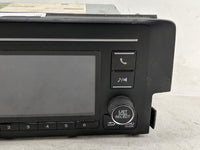 2019-2021 Honda Civic Radio AM FM Cd Player Receiver Replacement P/N:39100-TBA-A41 Fits Fits 2019 2020 2021 OEM Used Auto Pa