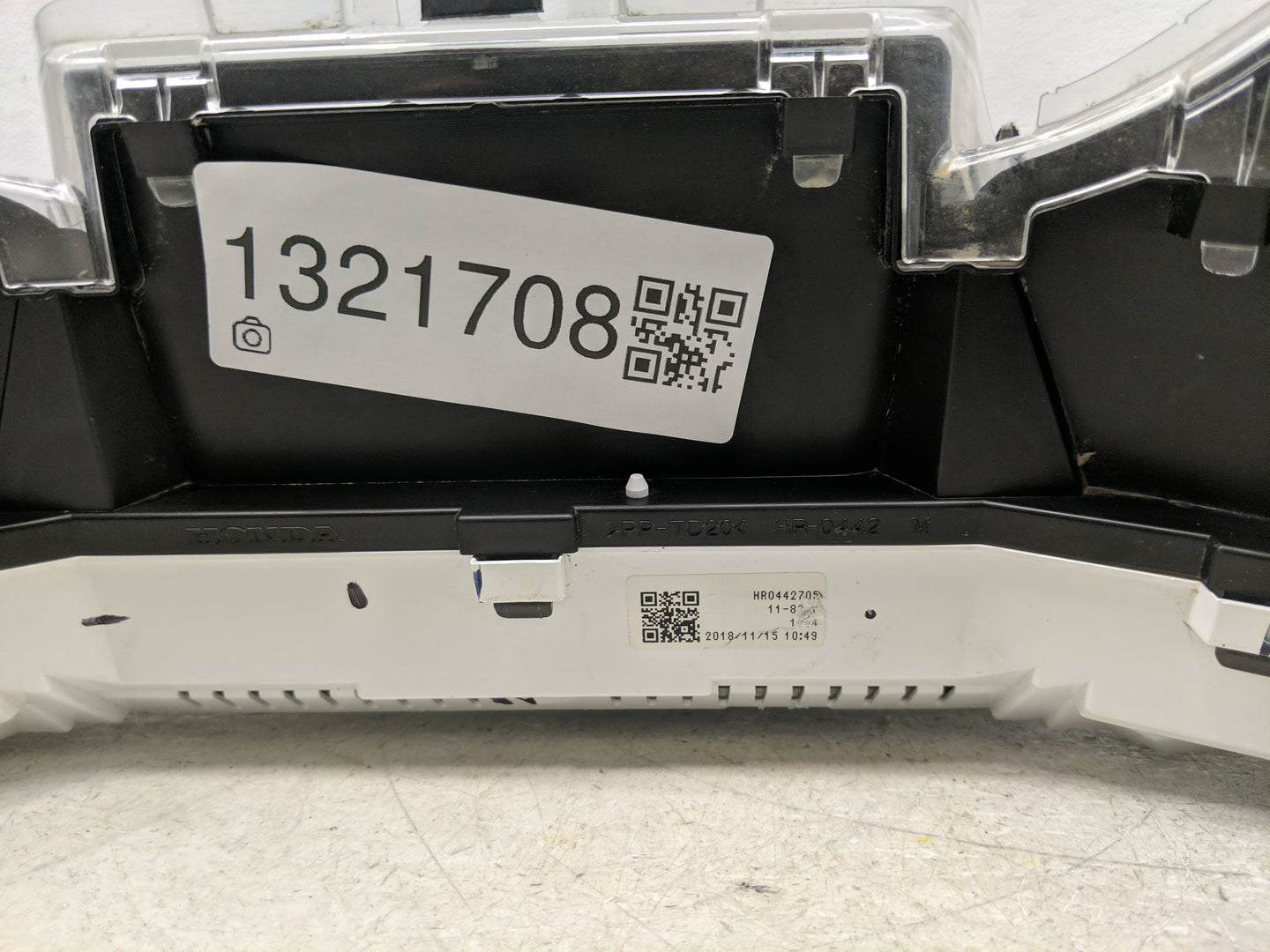2019 Honda Civic Instrument Cluster Speedometer Gauges P/N:78100-TBA-A910-M1 Fits OEM Used Auto Parts - Oemusedautoparts1.co
