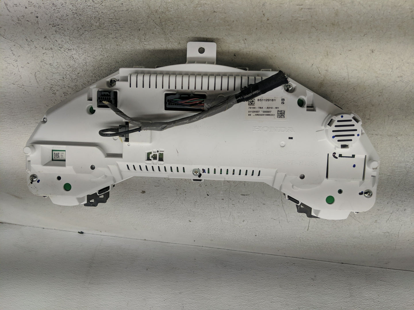 2019 Honda Civic Instrument Cluster Speedometer Gauges P/N:78100-TBA-A910-M1 Fits OEM Used Auto Parts - Oemusedautoparts1.co