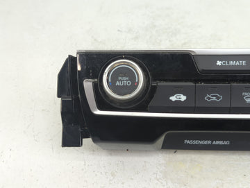 2019-2021 Honda Civic Climate Control Module Temperature AC/Heater Replacement P/N:79600TBAA331M1 Fits Fits 2019 2020 2021 OEM Used Auto Parts
