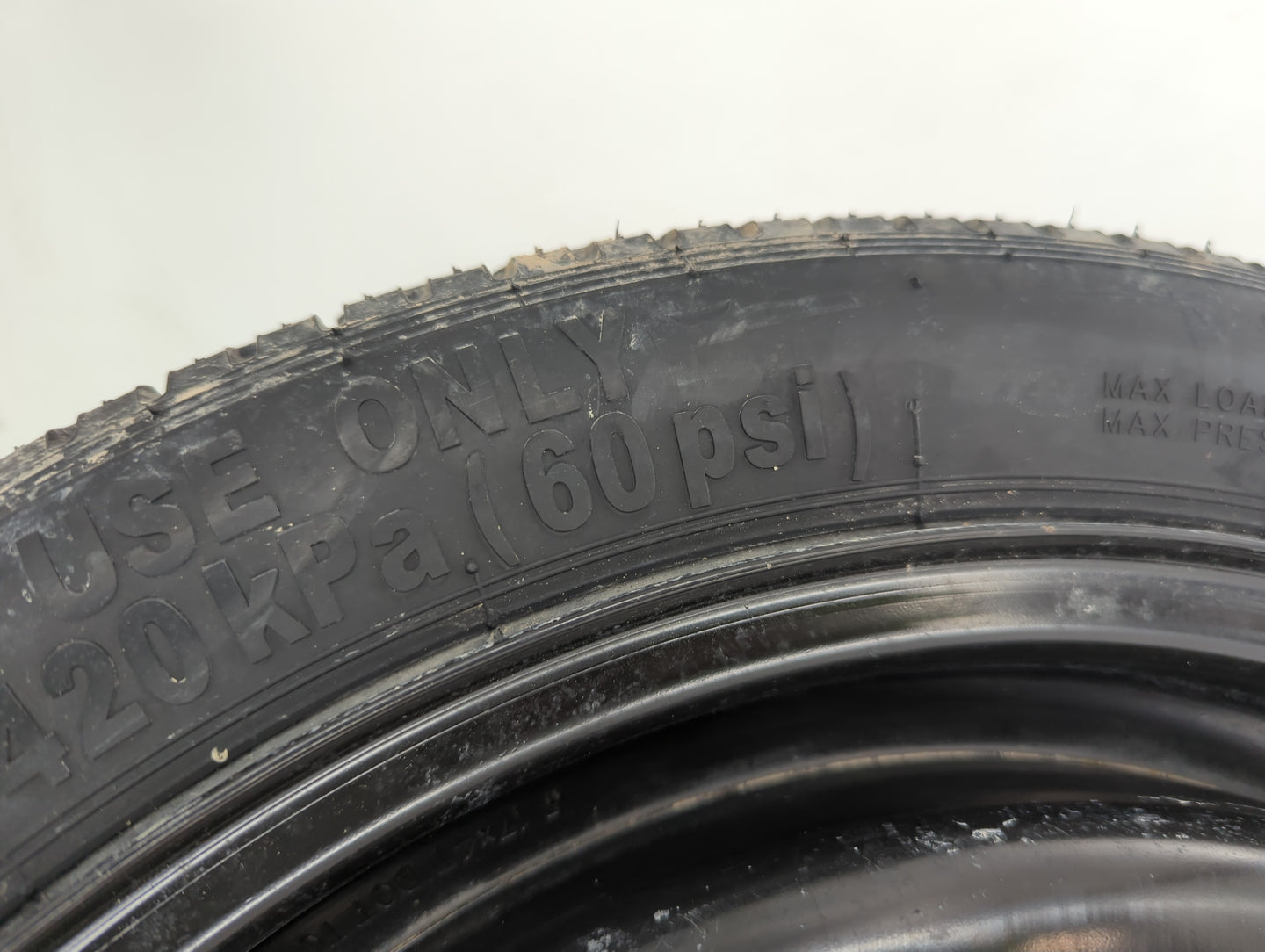 2016-2021 Honda Civic Spare Donut Tire Wheel Rim Oem - Oemusedautoparts1.com