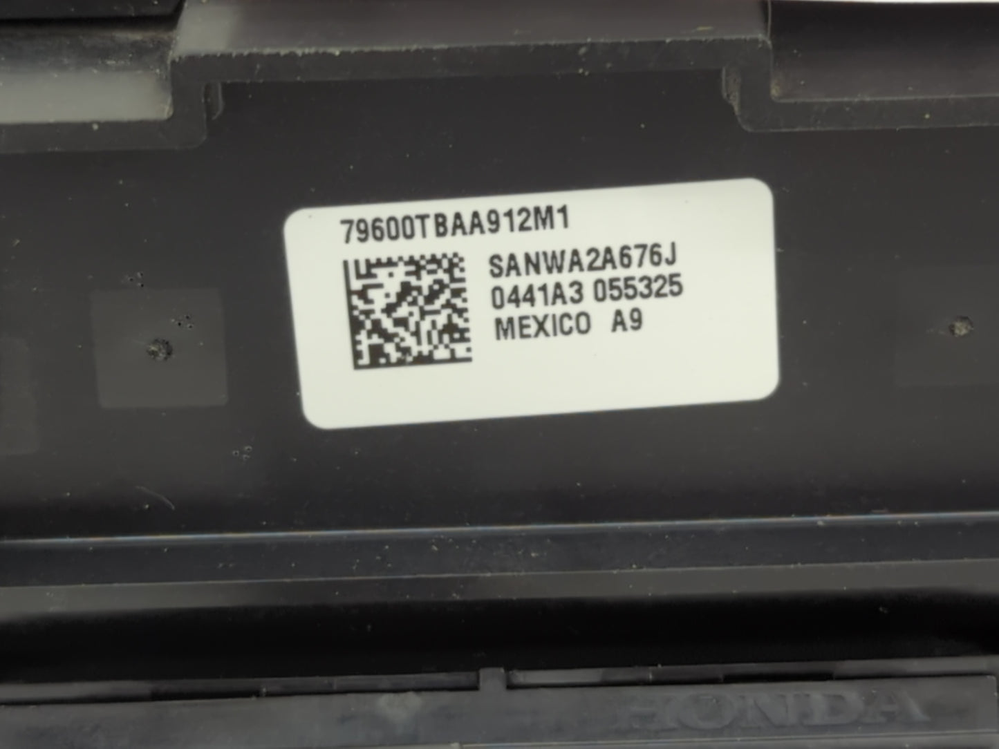 2019-2021 Honda Civic Climate Control Module Temperature AC/Heater Replacement P/N:79600TBAA912M1 79600TBAA331M1 Fits OEM Us