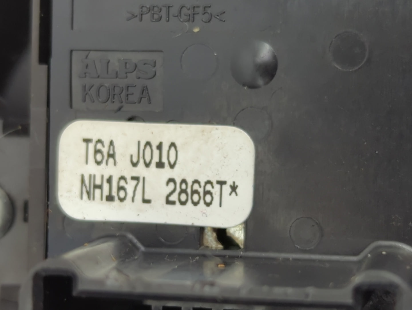 2017-2021 Honda Civic Master Power Window Switch Replacement Driver Side Left P/N:T6A J010 83595TGGA1 Fits OEM Used Auto Par