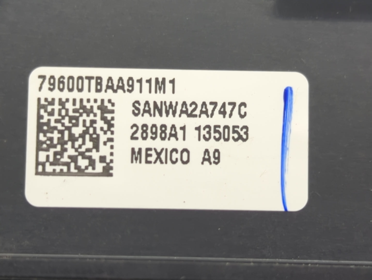 2019-2021 Honda Civic Climate Control Module Temperature AC/Heater Replacement P/N:79600TBAA911M1 Fits Fits 2019 2020 2021 O