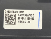 2019-2021 Honda Civic Climate Control Module Temperature AC/Heater Replacement P/N:79600TBAA911M1 Fits Fits 2019 2020 2021 O