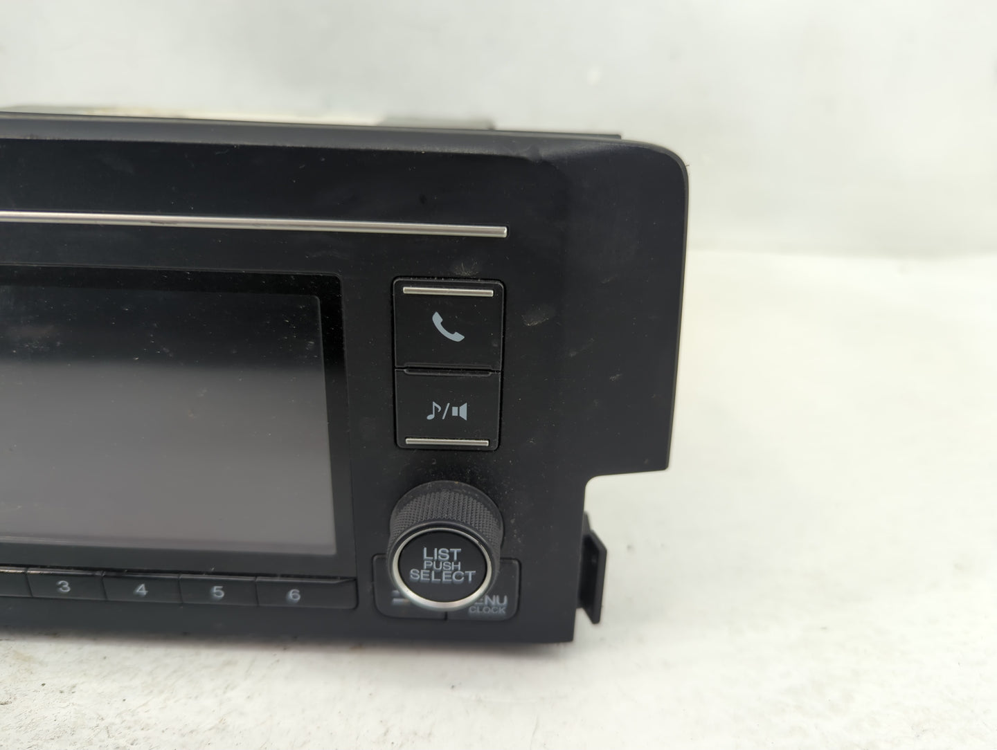 2019-2021 Honda Civic Radio AM FM Cd Player Receiver Replacement P/N:39100-TBA-A41 Fits Fits 2019 2020 2021 OEM Used Auto Pa