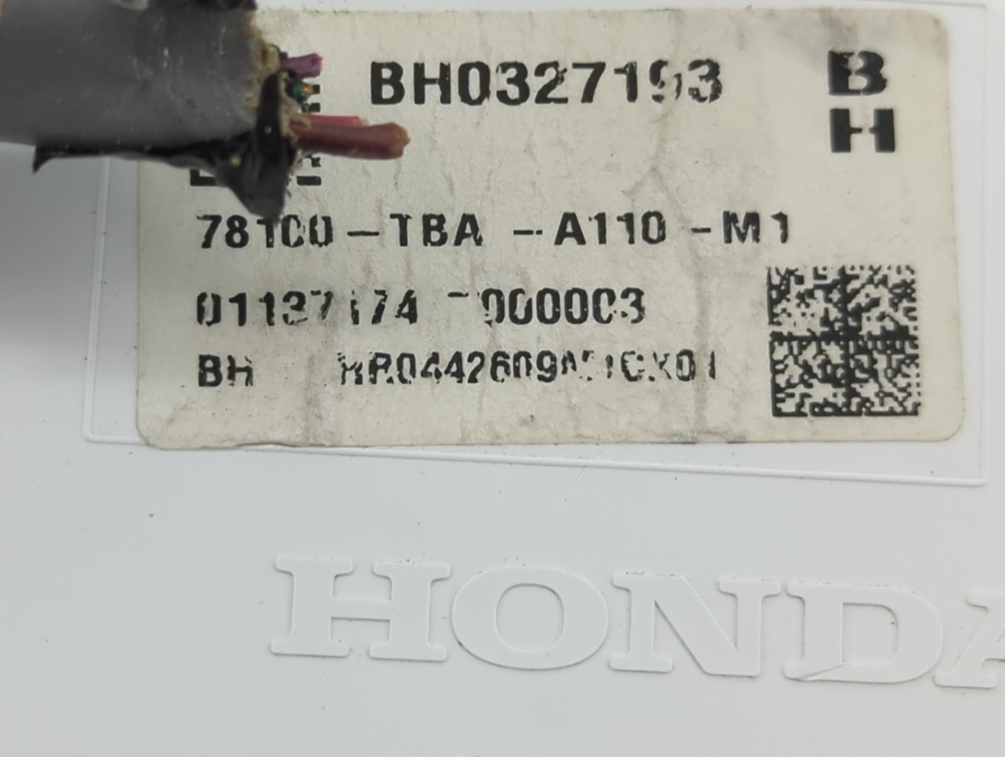 2019-2021 Honda Civic Instrument Cluster Speedometer Gauges P/N:78100-TBA-A110-M1 Fits Fits 2019 2020 2021 OEM Used Auto Par