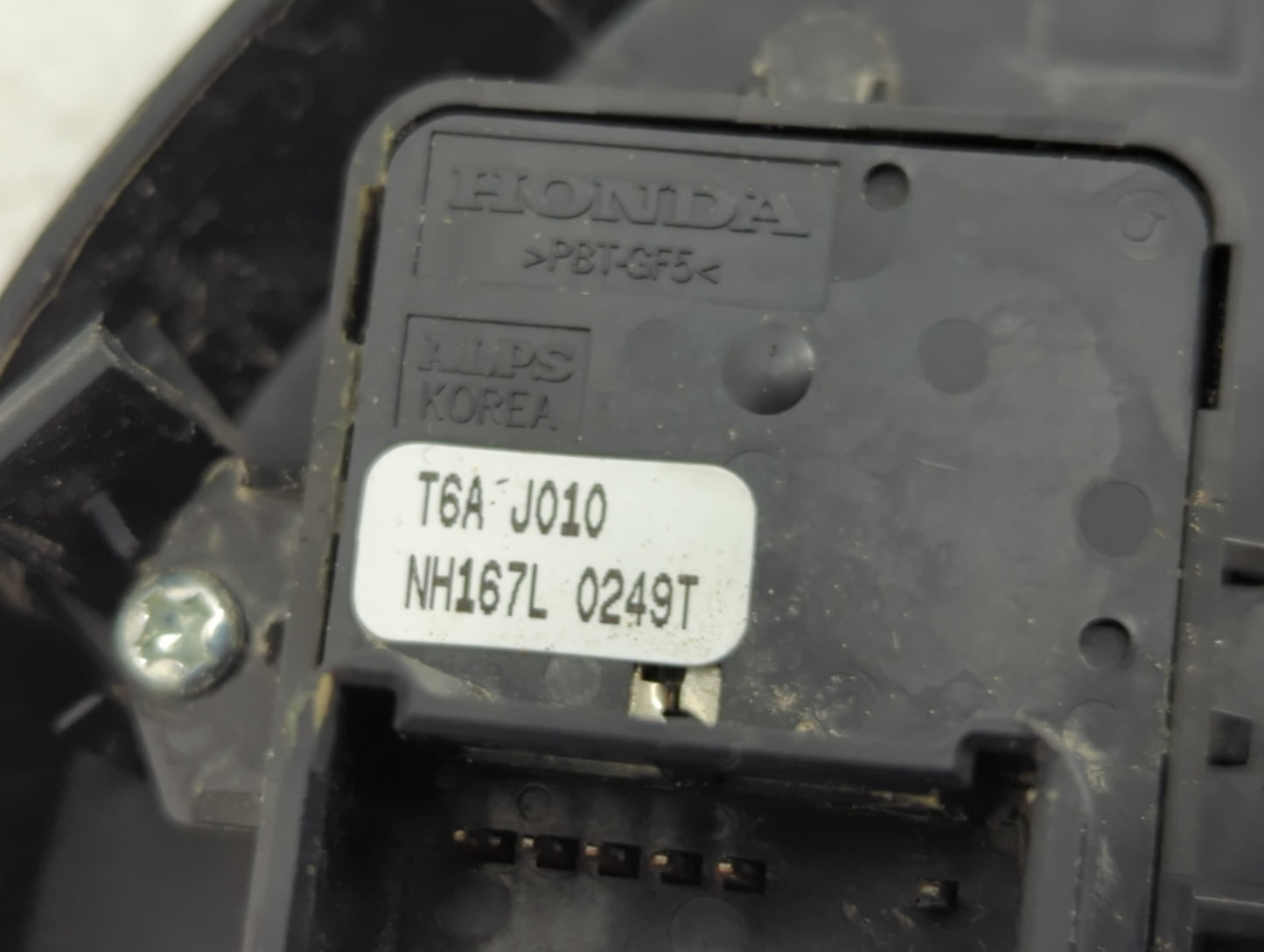 2016-2021 Honda Civic Master Power Window Switch Replacement Driver Side Left P/N:T6A J010 Fits Fits 2016 2017 2018 2019 202