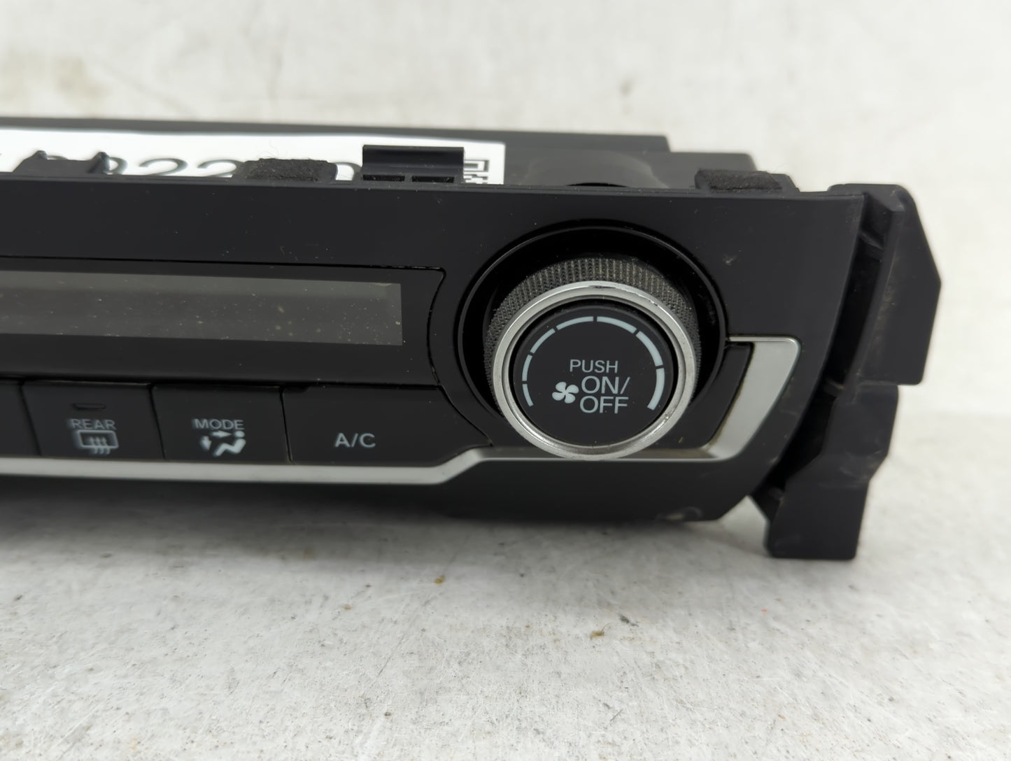 2016-2021 Honda Civic Climate Control Module Temperature AC/Heater Replacement P/N:79600TBAA12M1 Fits OEM Used Auto Parts - 