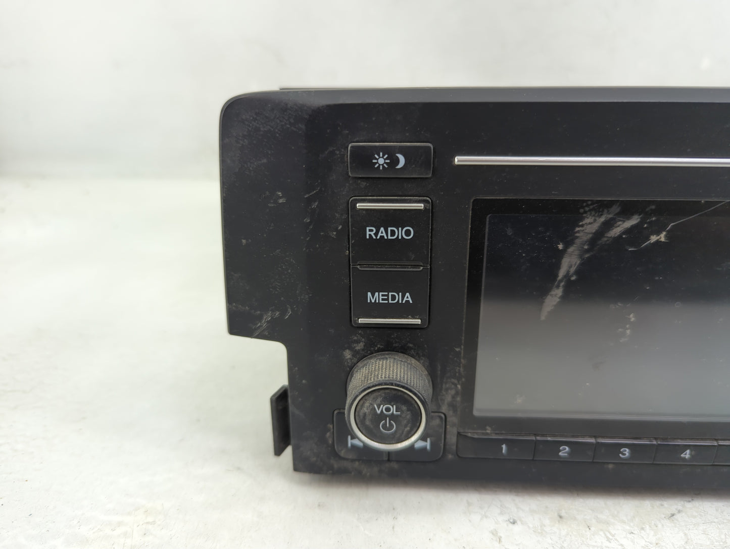 2019-2021 Honda Civic Radio AM FM Cd Player Receiver Replacement P/N:39100-TBA-A41 Fits Fits 2019 2020 2021 OEM Used Auto Pa