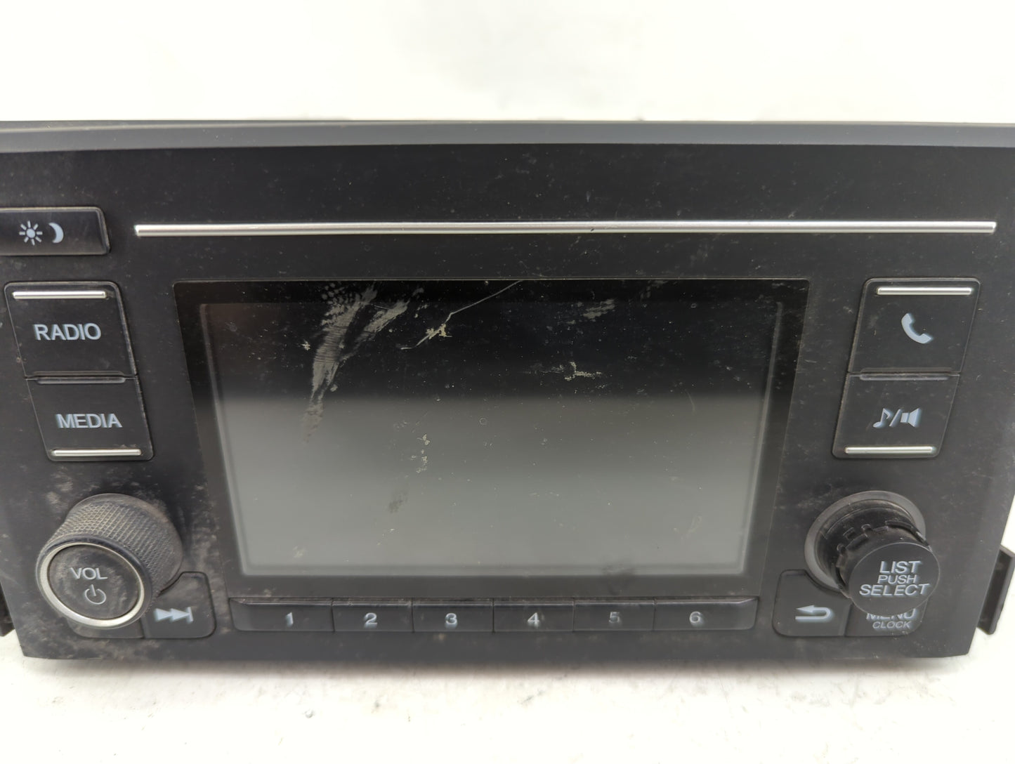 2019-2021 Honda Civic Radio AM FM Cd Player Receiver Replacement P/N:39100-TBA-A41 Fits Fits 2019 2020 2021 OEM Used Auto Pa