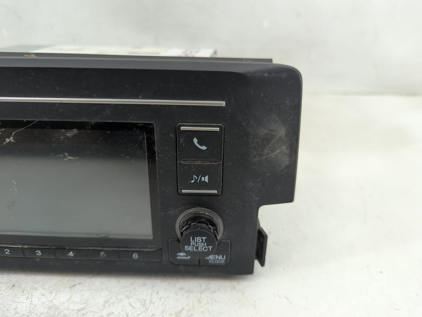 2019-2021 Honda Civic Radio AM FM Cd Player Receiver Replacement P/N:39100-TBA-A41 Fits Fits 2019 2020 2021 OEM Used Auto Pa
