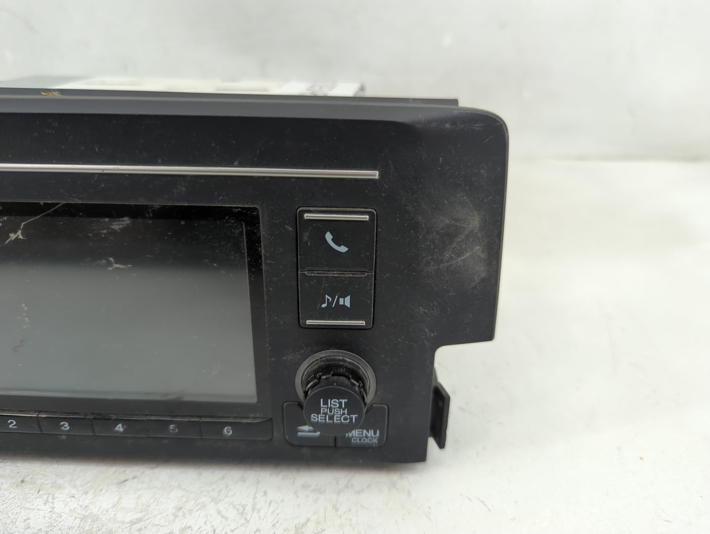 2019-2021 Honda Civic Radio AM FM Cd Player Receiver Replacement P/N:39100-TBA-A41 Fits Fits 2019 2020 2021 OEM Used Auto Pa
