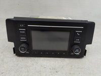 2019-2021 Honda Civic Radio AM FM Cd Player Receiver Replacement P/N:39100-TBA-A41 Fits Fits 2019 2020 2021 OEM Used Auto Pa