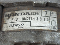 2016-2022 Honda Civic Alternator Replacement Generator Charging Assembly Engine OEM P/N:104211-3910 Fits OEM Used Auto Parts