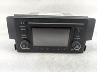2019-2021 Honda Civic Radio AM FM Cd Player Receiver Replacement P/N:39100-TBA-A41 Fits Fits 2019 2020 2021 OEM Used Auto Pa