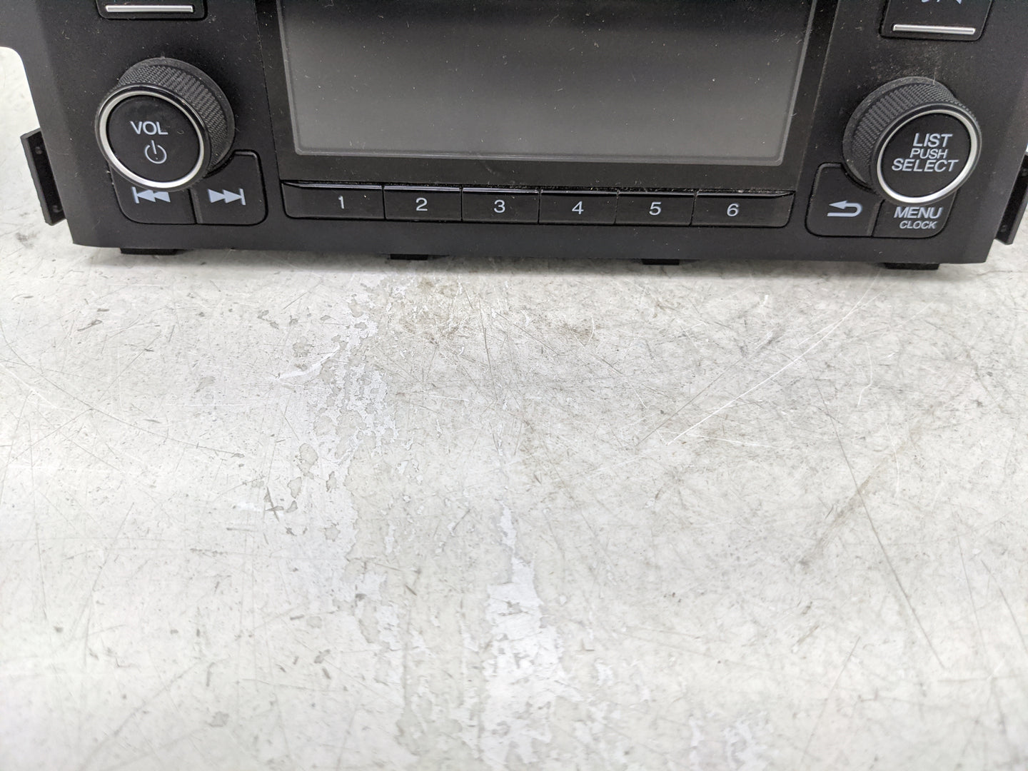2019-2021 Honda Civic Radio AM FM Cd Player Receiver Replacement P/N:39100-TBA-A41 Fits Fits 2019 2020 2021 OEM Used Auto Pa