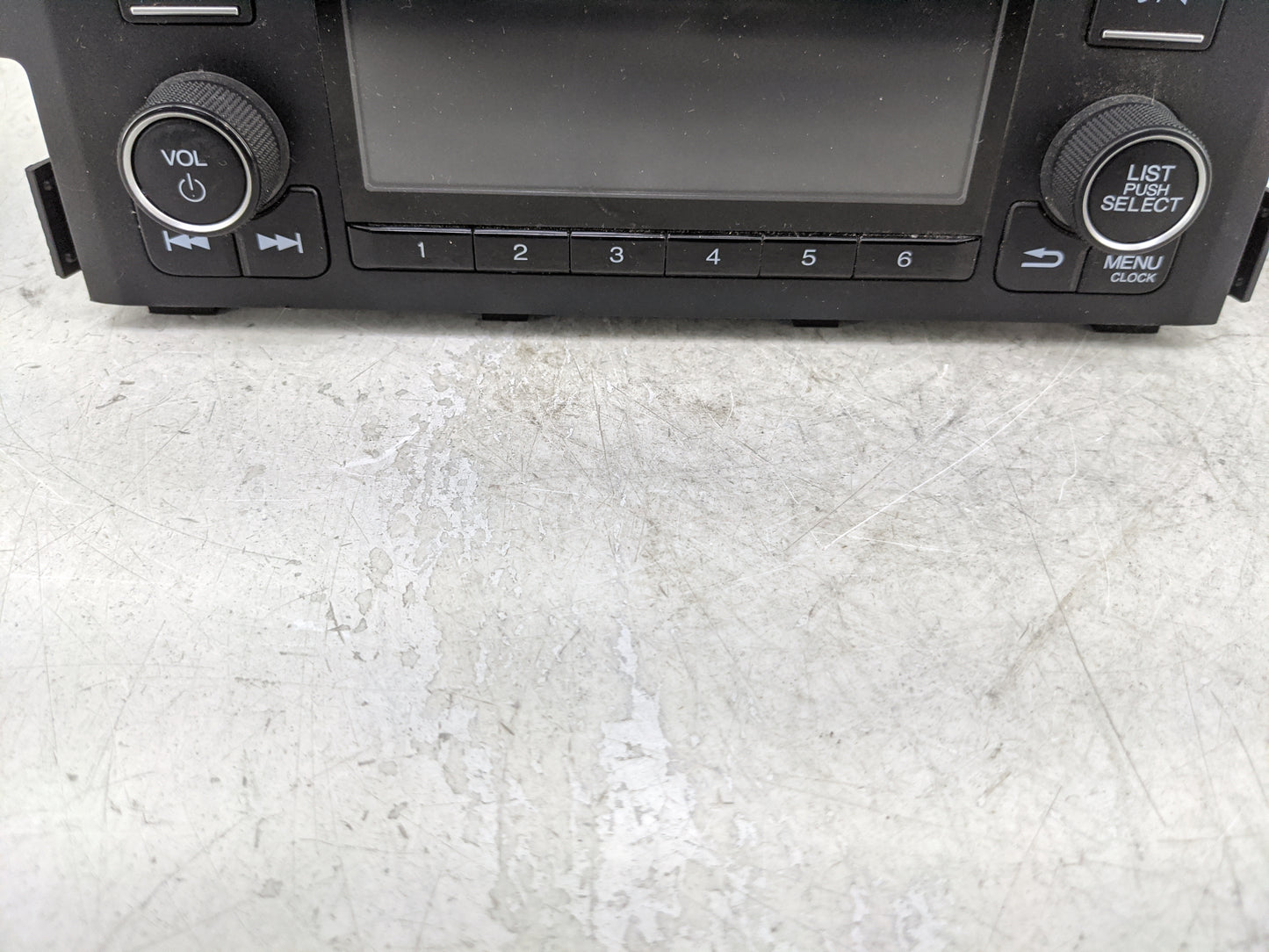 2019-2021 Honda Civic Radio AM FM Cd Player Receiver Replacement P/N:39100-TBA-A41 Fits Fits 2019 2020 2021 OEM Used Auto Pa