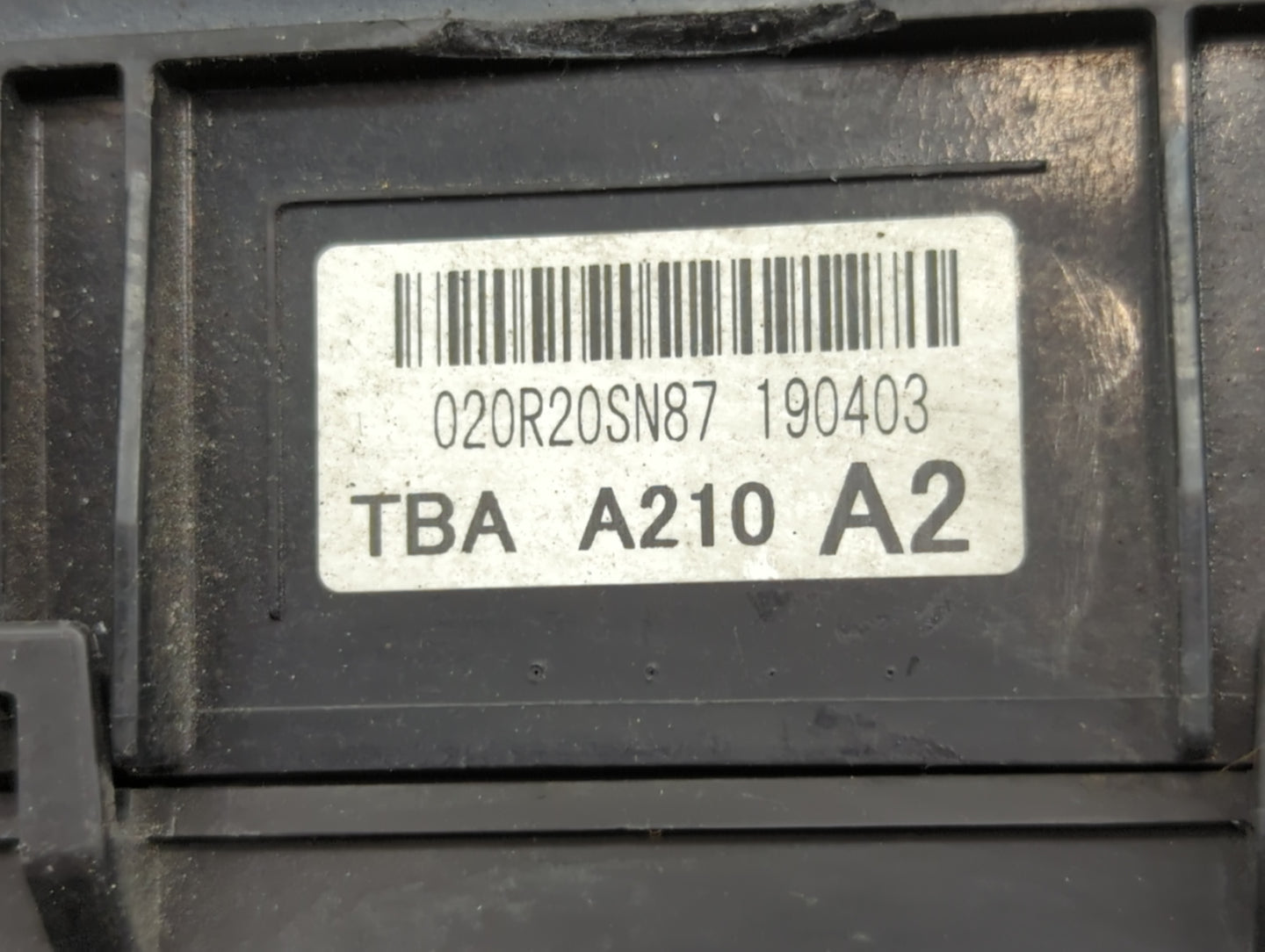 2019-2020 Honda Civic Fusebox Fuse Box Panel Relay Module Fits Fits 2019 2020 OEM Used Auto Parts - Oemusedautoparts1.com