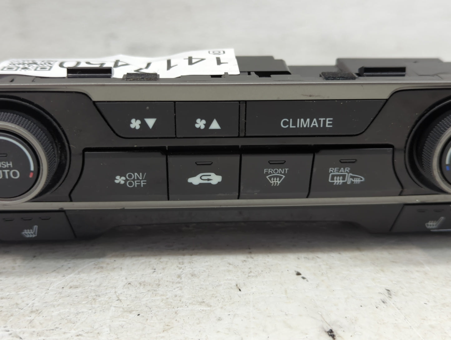 2019-2021 Honda Civic Climate Control Module Temperature AC/Heater Replacement P/N:79600TBAA911M1 Fits Fits 2019 2020 2021 O