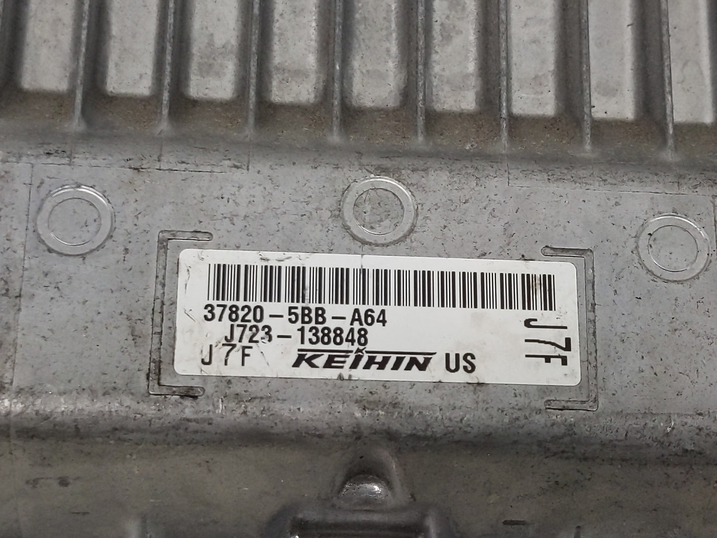 2019-2021 Honda Civic PCM Engine Control Computer ECU ECM PCU OEM P/N:37820-5BB-A64 J723-138848 Fits Fits 2019 2020 2021 OEM